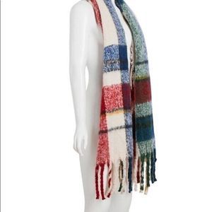 Cejon Oversized Spacious‎ Plaid Blanket Scarf Wrap New With Tags